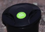 Not-stick coating and vented pot lid made without harmful plastic materials.