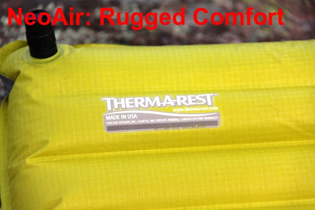 Therm-A-Rest NeoAir. Click to enlarge