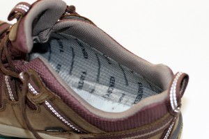 The Keen-Dry waterproof membrane keeps moisture out and allows the shoe to breathe, keeping your feet dry. 