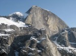 Half Dome. Click to enlarge. As you elevate on the Snow Creek Trail, Half Dome looms larger than life.