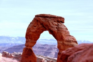 Arches National Park; Delicate Arch. Click to enlarge.
