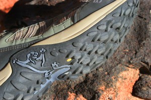 Savant Stealth Rubber outsoles. Photo by Dan Sanchez Five Ten's Stealth Rubber outsoles make this shoe incredibly versatile for fast hiking, light trail running, scrambling and even free running.