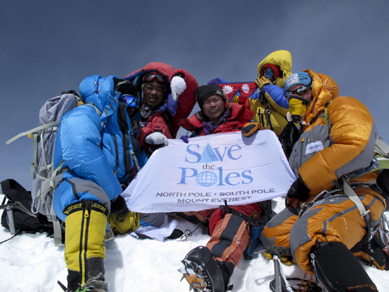 Save The Poles Expedition On Everest