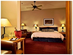 Your room is ready at Wuksachi Lodge. Each room is different and comfortable.