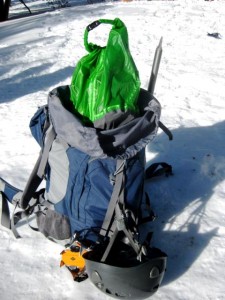 Granite Gear Drysack. Click to enlarge. Granite Gear Drysack used in Kelty Pawnee search and rescue training hike.