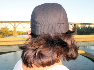 Headsweats' SpinCycle Elastic band at the back makes for an ideal fit