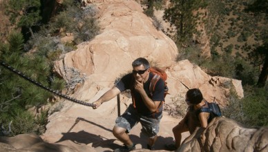 10 Challenging Hikes- Angels Landing, Zion NP.